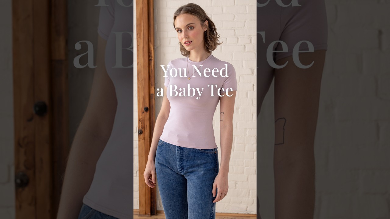 A White Baby Tee Is the Smartest Thing You Can Sew This Summer