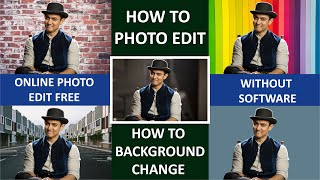 How To Online Photo Edit and Background Change || Without Software 2021 screenshot 2