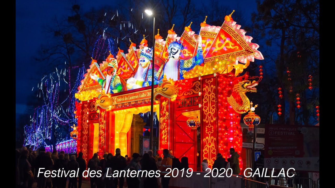 festival des lanternes 2019 2020 Gaillac - YouTube