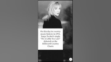 Thumbnail of On this day in country music history in 1993 Tanya Tucker hit the charts #countrymusic #90scountry