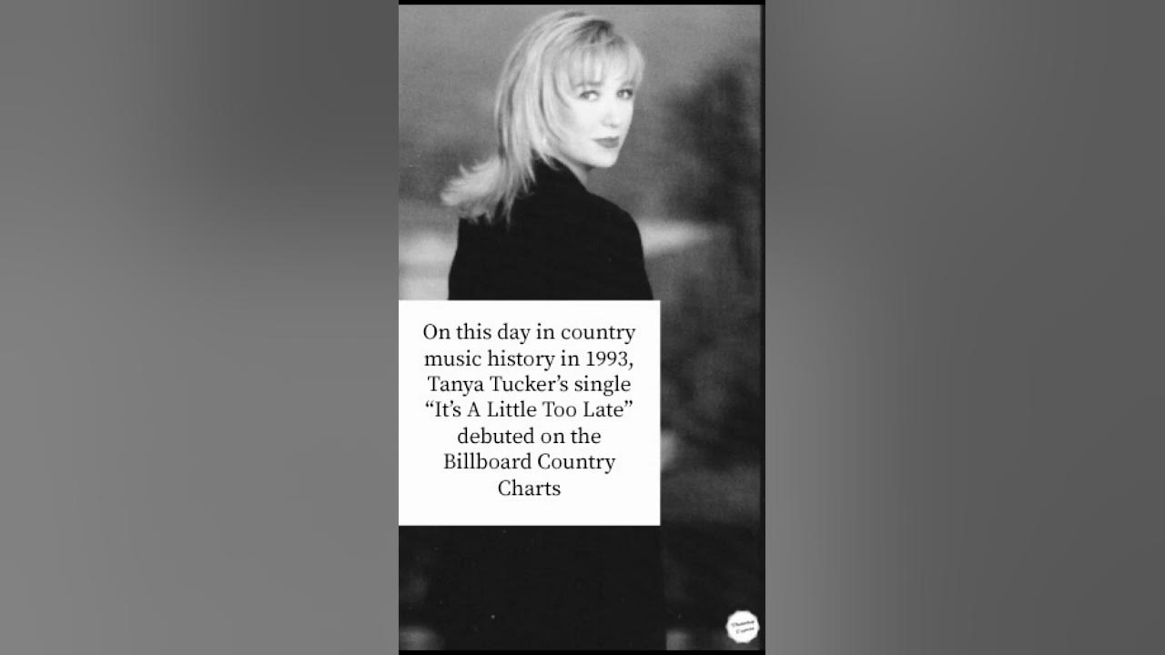 On this day in country music history in 1993 Tanya Tucker hit the charts #countrymusic #90scountry