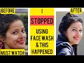 I STOPPED using Face Wash and this Happened !! || Herbal Face Wash Powder at Home