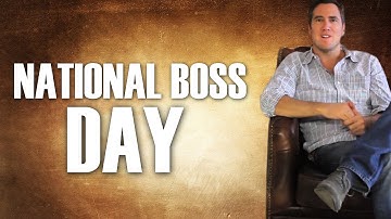 National Boss Day