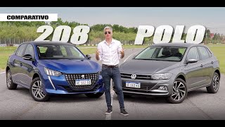 Peugeot 208 vs VW Polo  Comparativo  Matías Antico  TN Autos