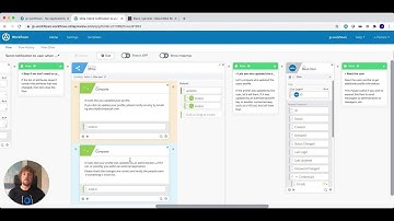 Workflows Template: Send a notification to a user when their profile is updated