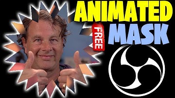 Animated OBS Facecam Mask Overlay FREE!