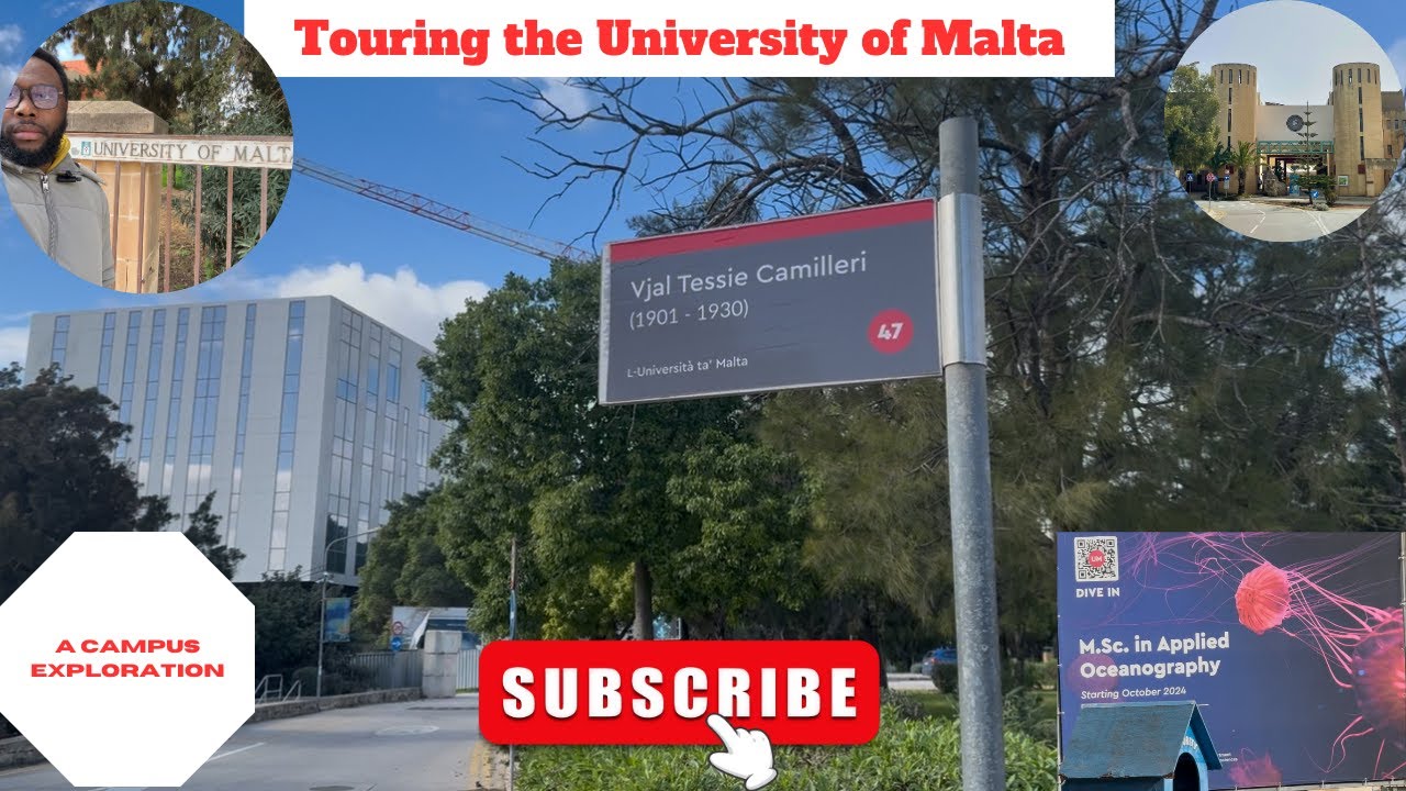 Touring the University of Malta | A Campus Exploration
