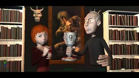 Masque of the Red Death Animation - Blocking Pass 01