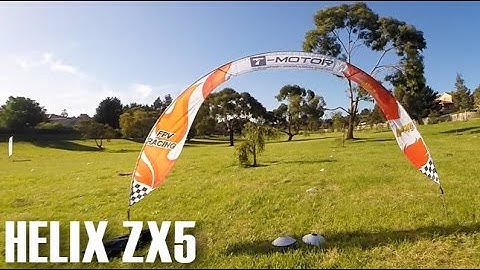 Impulse RC Helix ZX5 Race practice with GoPro