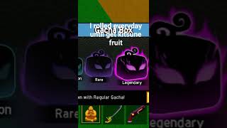 Day 1I rolled everyday until get kitsune fruit #gaming #roblox #bloxfruits #Solosage
