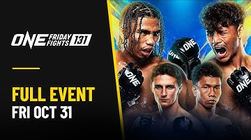 🔴 [Live in HD] ONE Friday Fights 131: Suriyanlek vs. Decho