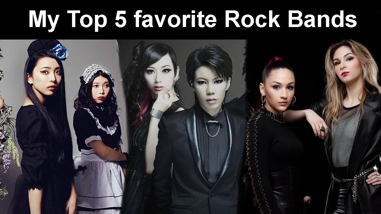 My Top 5 favorite Rock Bands YouTube