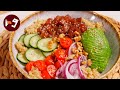 POKE BOWL de Atún, Aguacate y Quinoa, una receta fácil y nutritiva que es muy fresca para verano