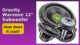 REVIEW (2026): Gravity Warzone 12" Subwoofer. Features.