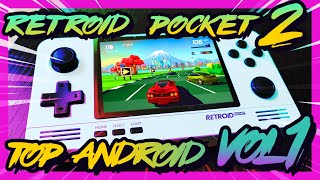 🕹️TOP ANDROID Retroid Pocket 2 Vol1📢Cómo instalar JUEGOS APK 🔥Con LINK de DESCARGA #retroidpocket2