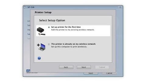 Epson WorkForce WF-2540: Wireless Setup Using the Printer’s Buttons