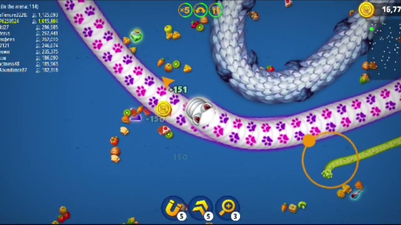 🐍 Wormszone.io 🔥 #30 – Crazy Worm Growth Spree 💥🐍