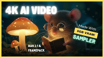 My Examples of 4K AI Generated Videos Made With Only 8GB VRAM