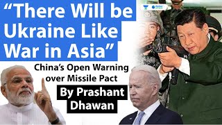 There Will be Ukraine Like War in Asia - China's Huge Statement | Impact on India thumbnail