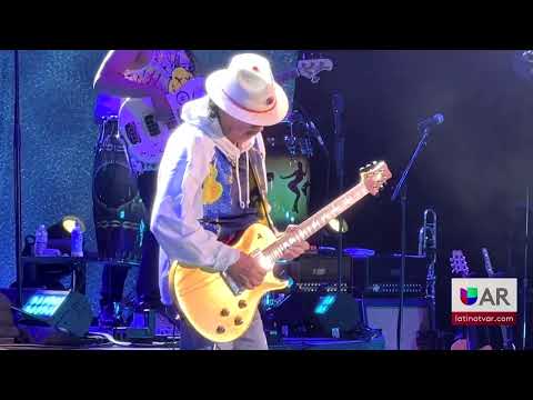 Carlos Santana pospone concierto por problemas de salud