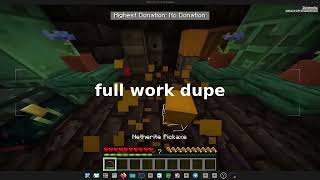 NOT PATCHED USE THIS MINECRAFT MULTIPLAYER DUPE MOD! WORKS ON DONUTSMP!