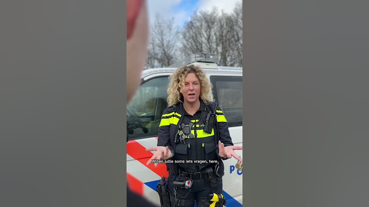 Vind jij de politie ook eng? 😂