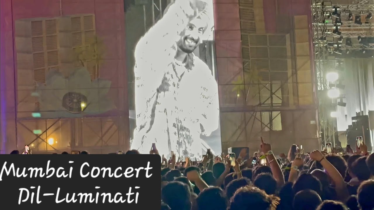 Diljit'sMumbai Concert 