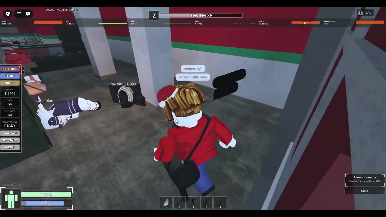 How Long can I Survive in Criminality hostile zone