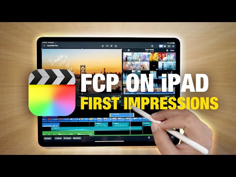 Final Cut Pro & Logic Pro for iPad First Look & Impressions!