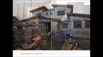 Kloeber Aluminium Doors and Windows in self build project