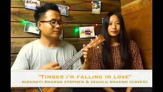 Miniatura de vídeo de "#nagalandmusic #ukulele Timber I'm Falling In Love | Niekhoyi Rhakho & Vekulu Rhakho | Cover"