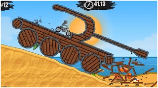 Moto X3M: Bike Race Gameplay All Levels #1 screenshot 2