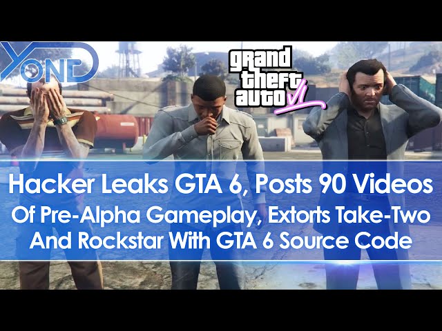 GTA 6's Massive Leaks With 90 Videos Drops on Internet