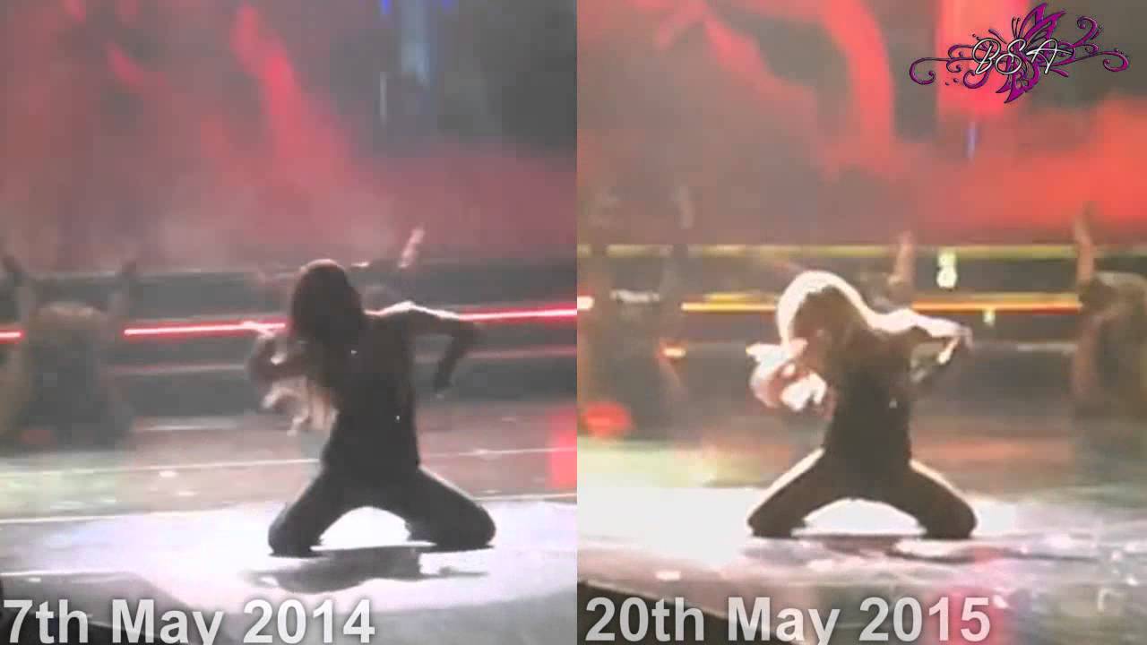 Britney Spears - Toxic Breakdown (May 2014 vs May 2015 ...