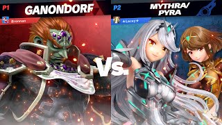 Super Smash Bros Ultimate Brennan (Ganondorf) vs Lacey (Mythra/Pyra, Richter)