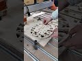 Making a clock with a woodworking CNC Machine. #woodworking #diy #cncmachine #wood #wooddesigner