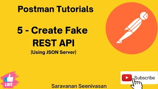 05 | Postman Tutorials | Create Fake REST API using JSON Server
