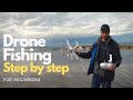 How to use a DRONE for surfcasting - Simple Drone fishing setup