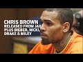 Chris Brown Released From Jail, Miley's Maserati Gets Stolen, Nicki Minaj Straddles Drake