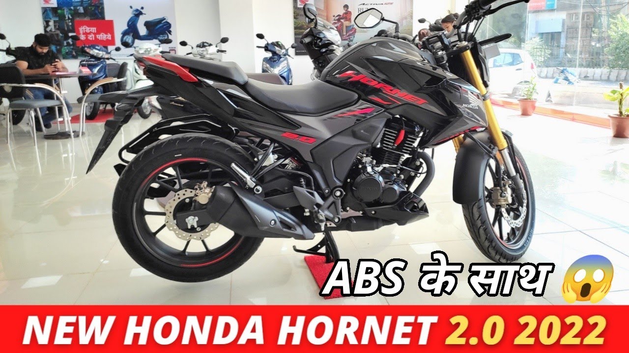 Honda HORNET 2.0 2022 Black Review 🔥: New Features, New Colour