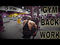 Back Workout In The Gym//SORENESS IS REAL