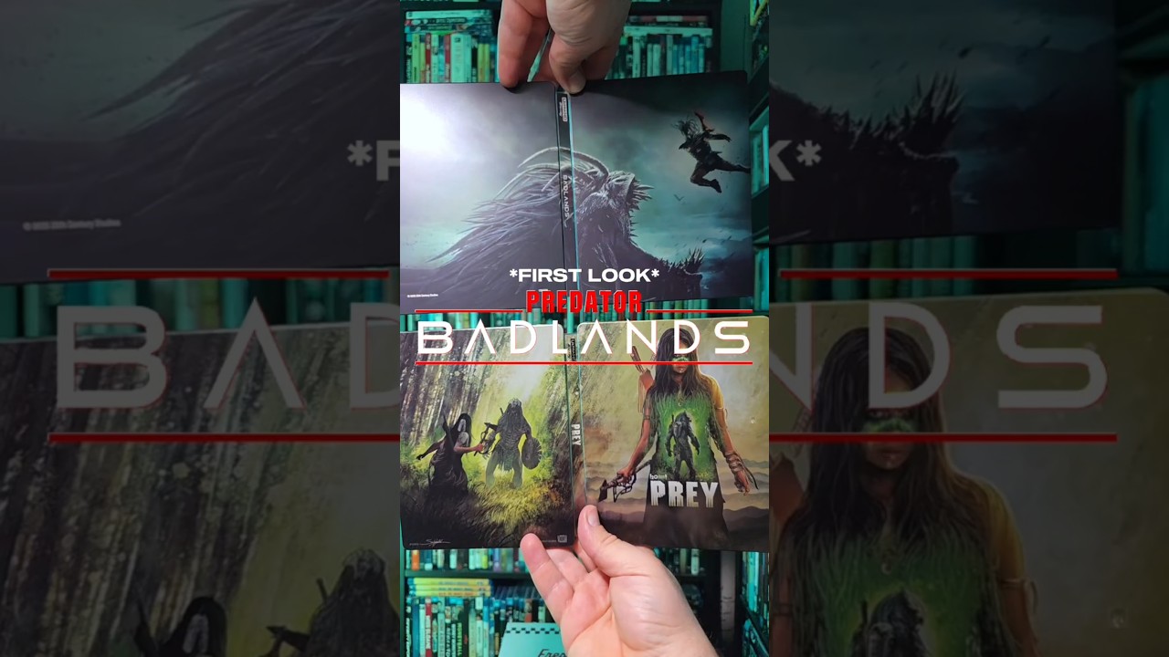PREDATOR: BADLANDS - LIMITED EDITION - 4K STEELBOOK - FIRST LOOK UNBOXING | BD
