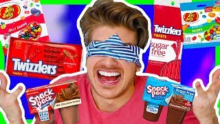 SUGAR FREE V.S REGULAR CANDY! (FOOD TASTE TEST)