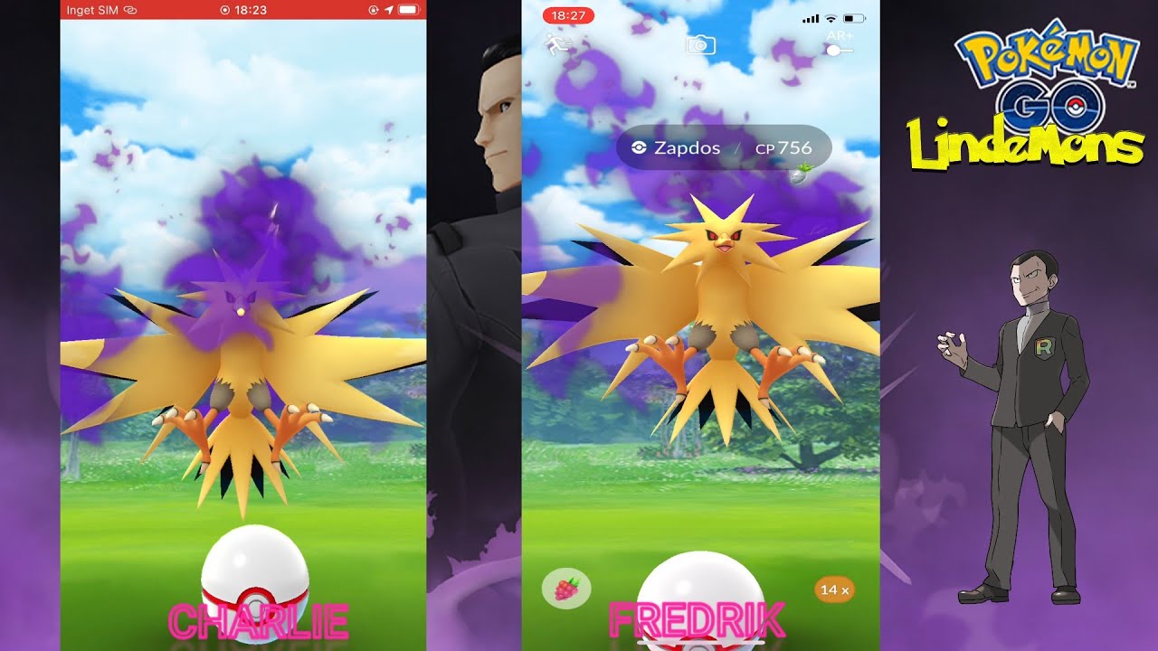 Pokémon på Svenska! Giovanni & Shadow Zapdos!