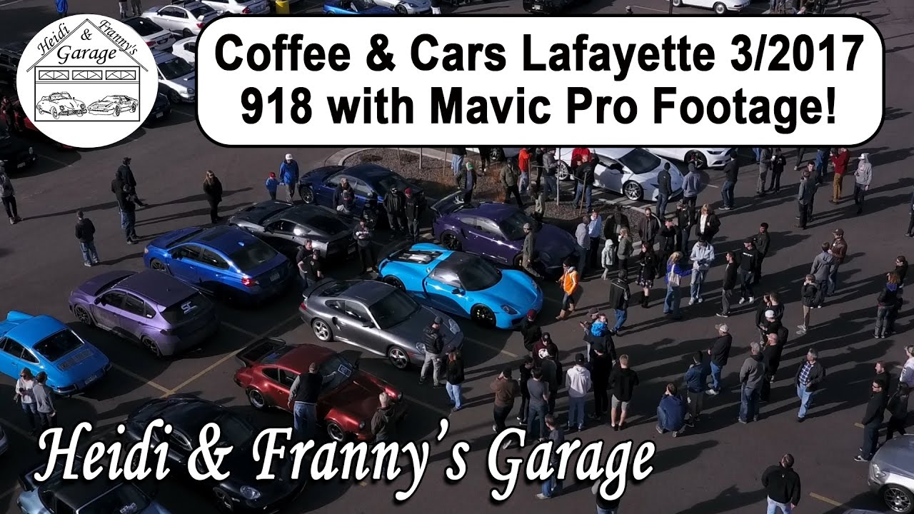 Porsche 918 Visit at Cars and Coffee Lafayette