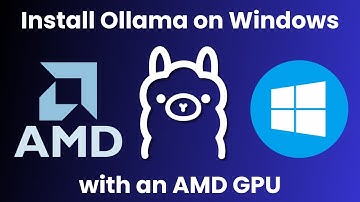 Install Ollama with an AMD GPU on Windows (Old AMD GPUs too)