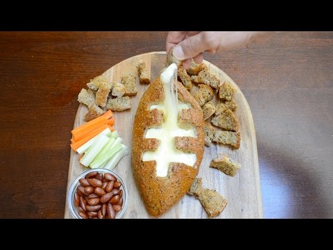 Football Cheese Bread Dip