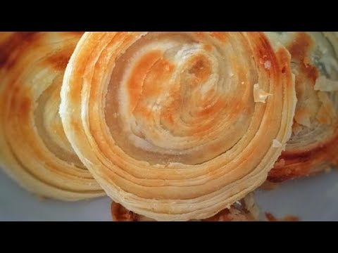 教你做旋风糖酥饼，平底锅就能做，有技巧无难度