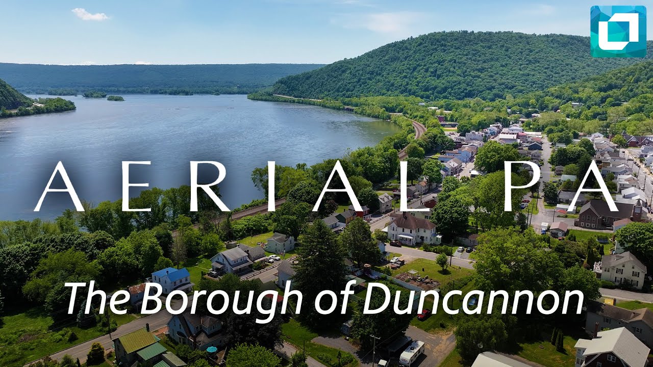 The Borough of Duncannon | Aerial PA - YouTube
