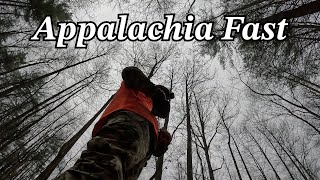 Backcountry Appalachian Public Land Solo Deer Hunt & Survival (I don't eat for 2 DAYS!!)